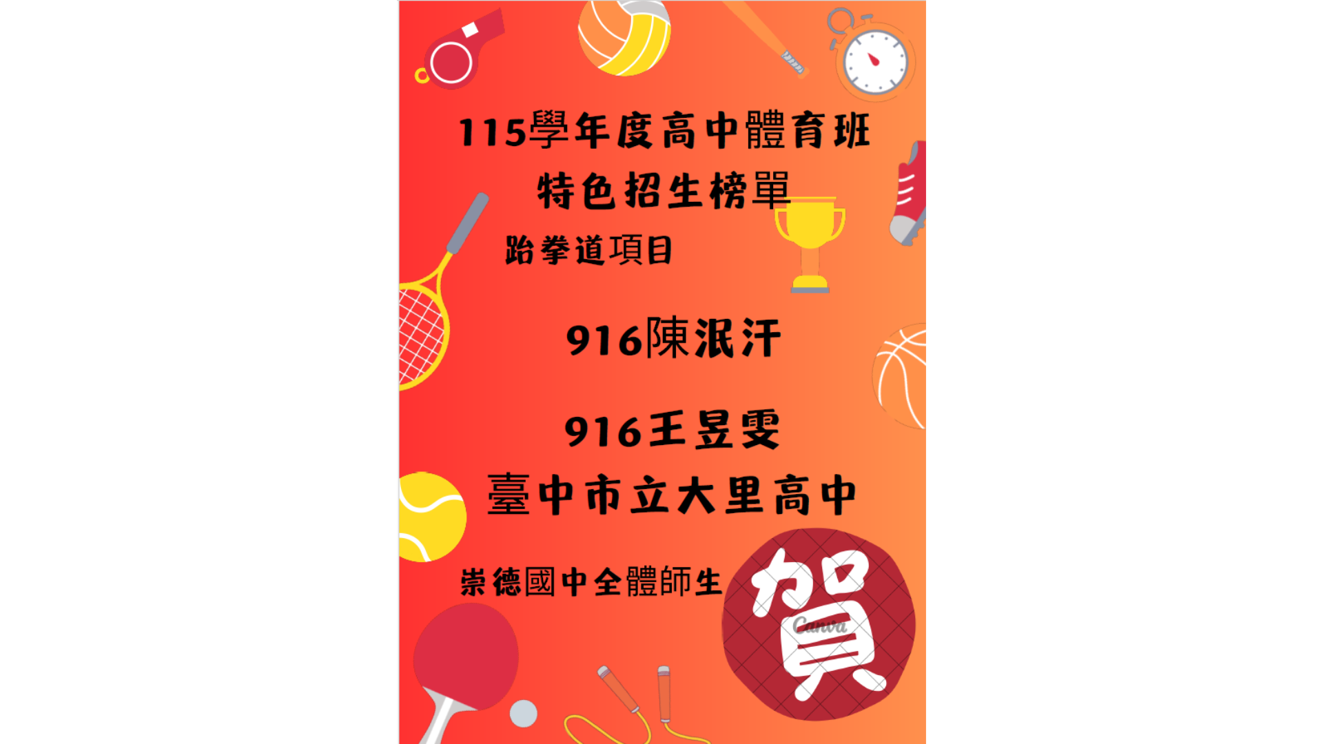 體育榜單